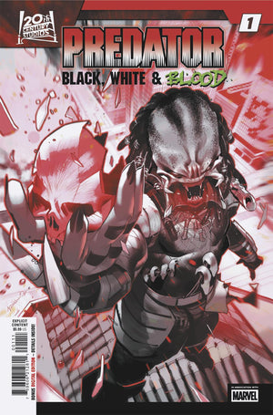 Predator: Black, White & Blood #1 | Main Cover
