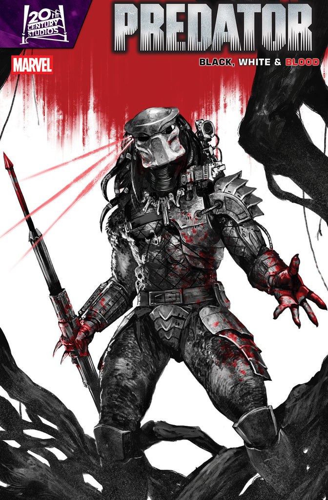 Predator: Black, White & Blood #2 Skan 1: 25 Variant