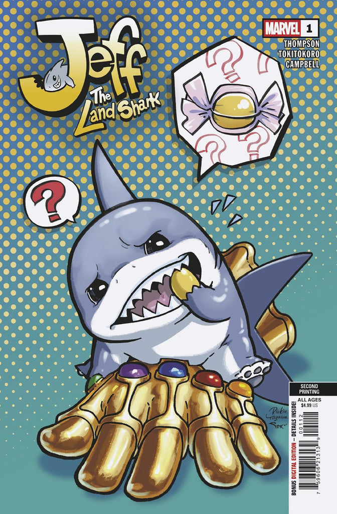 Jeff The Land Shark #1 | Rickie Yagawa 2nd Print Variant