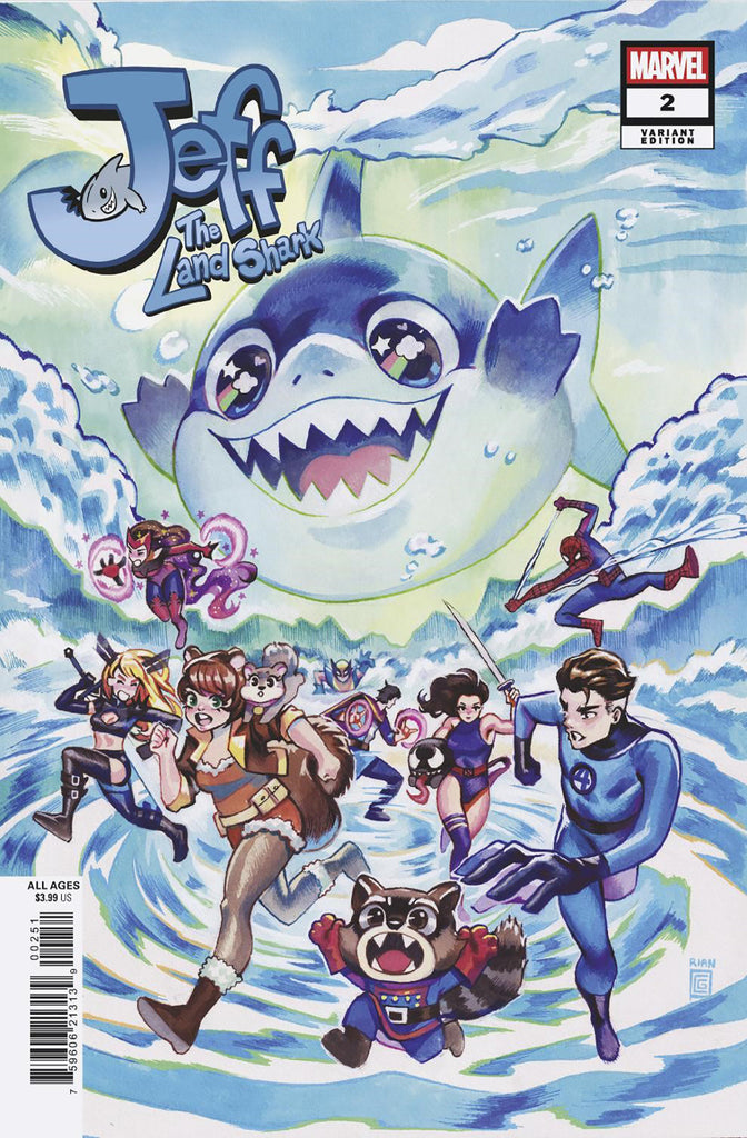 Jeff The Land Shark #2 | Rian Gonzales Variant