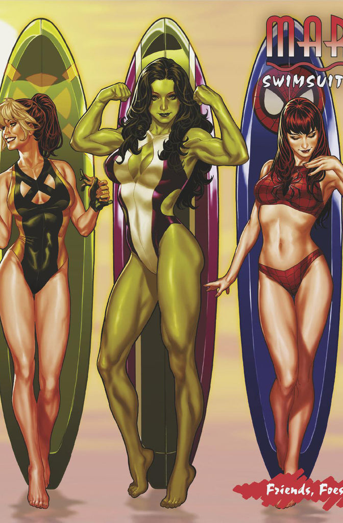 Marvel Swimsuit Special: Friends, Foes & Rivals #1 | Mark Brooks Wraparound Variant