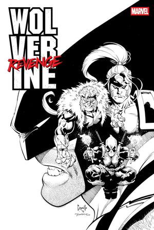 Wolverine: Revenge #1 - Red Band: Raw - Black & White Edition [Polybagged]