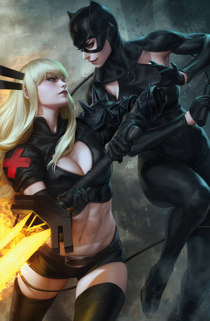 Marvel/DC: Deadpool/Batman #1 Artgerm Full Art 1:100 Ratio Variant