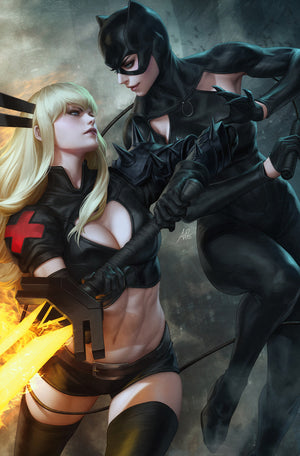 Marvel/DC: Deadpool/Batman #1 Artgerm Full Art 1:100 Ratio Variant