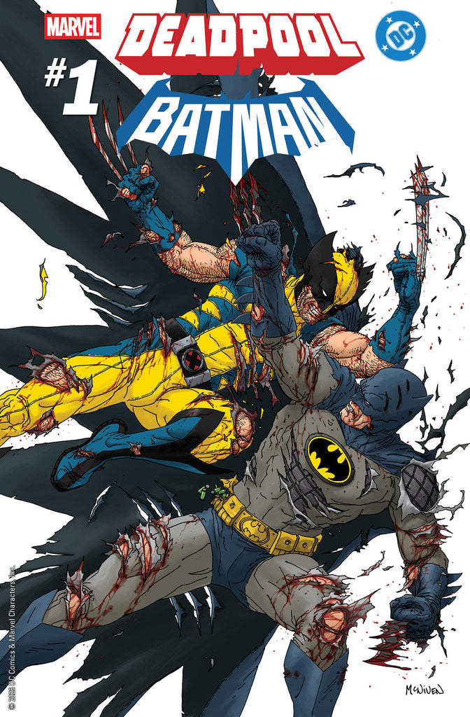 Marvel/DC: Deadpool/Batman #1 Steve Mcniven 1:25 Ratio Variant