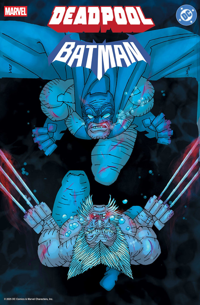 Marvel/DC: Deadpool/Batman #1 Frank Miller 1:50 Ratio Variant