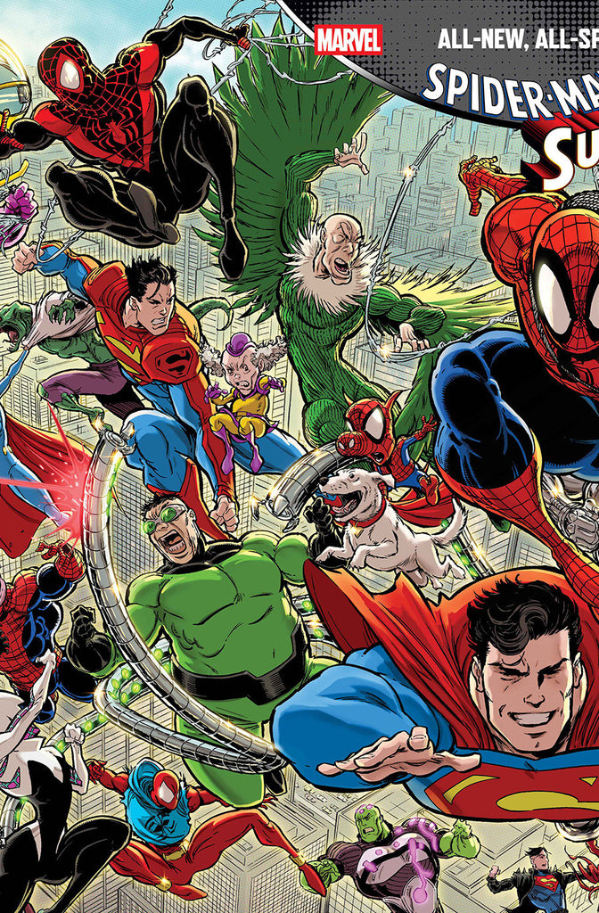 Marvel/DC: Spider-Man/Superman #1 Kaare Andrews Wraparound Variant