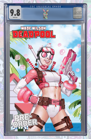 WADE WILSON: DEADPOOL #6 INHYUK LEE MARVEL SNAP SWIMSUIT VARIANT | CGC 9.8 | PREORDER