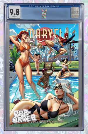 MARVEL SWIMSUIT SPECIAL: BRAND NEW BEACH DAY #1 JSC VARIANT | CGC 9.8 | PREORDER