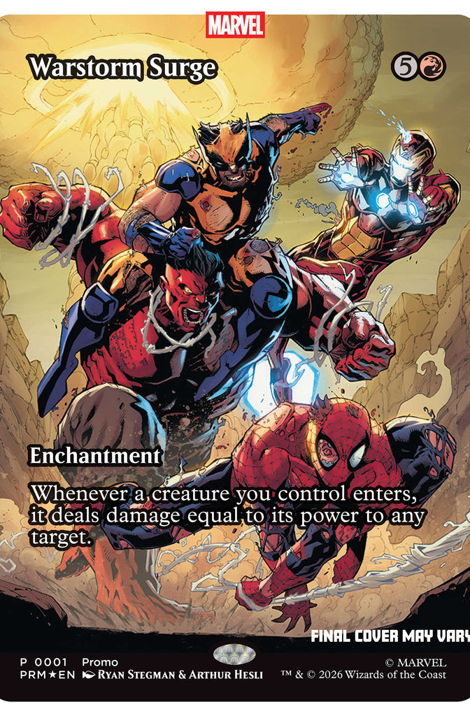 Avengers: Armageddon #1 Ryan Stegman Magic: The Gathering Variant