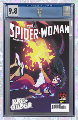 SPIDER-WOMAN 50TH ANN #1 ROSE BESCH  VARIANT | CGC 9.8 | PREORDER