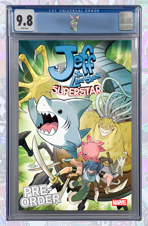 JEFF THE LAND SHARK: SUPERSTAR #3 COVER A | CGC 9.8 | PREORDER