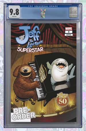 JEFF THE LAND SHARK: SUPERSTAR #3 LOLLI MUPPETS VARIANT | CGC 9.8 | PREORDER