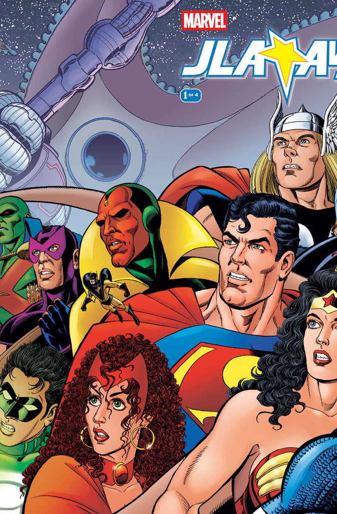 JLA/Avengers #1 Facsimile Edition Foil Wraparound Variant