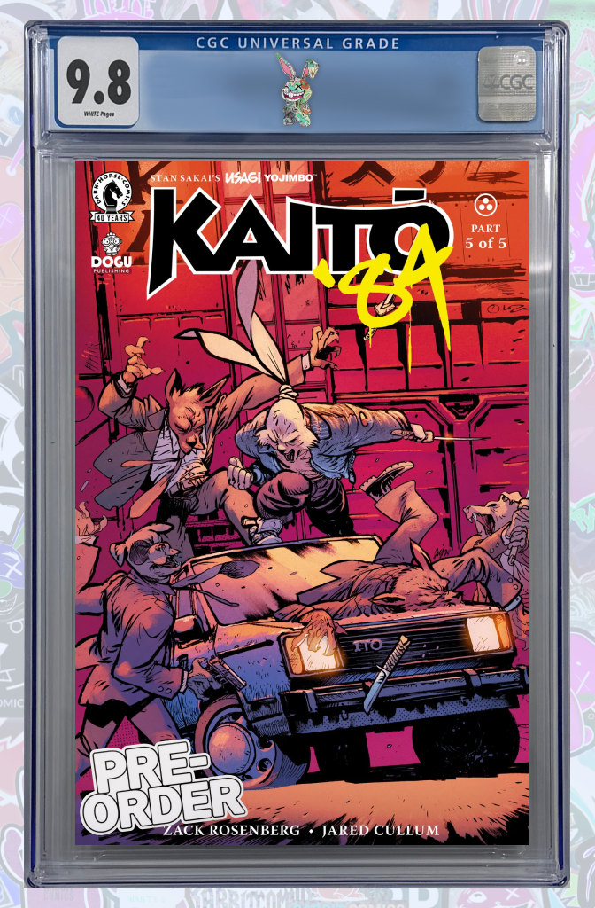 Usagi Yojimbo: Kaito '84 #5 (Cover C) (Daniel Warren Johnson) | CGC 9.8 | PREORDER