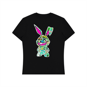 Rabbit Comics Sticker Bomb Logo T-Shirt