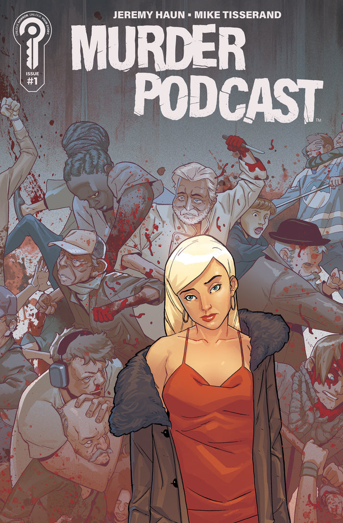 Murder Podcast #1 Connected Cover B Mike Tisserand