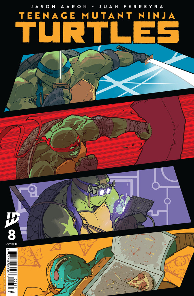 Teenage Mutant Ninja Turtles #8 | Variant Ri 1:25 Ratio (Cizmesija)