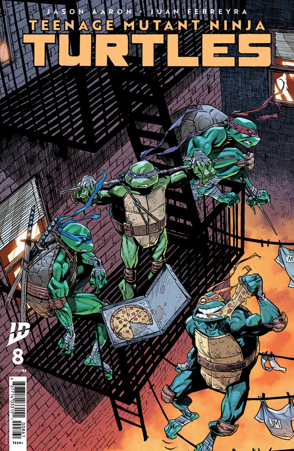 Teenage Mutant Ninja Turtles #8 | Variant Ri 1:50 Ratio (Mason) | PREORDER