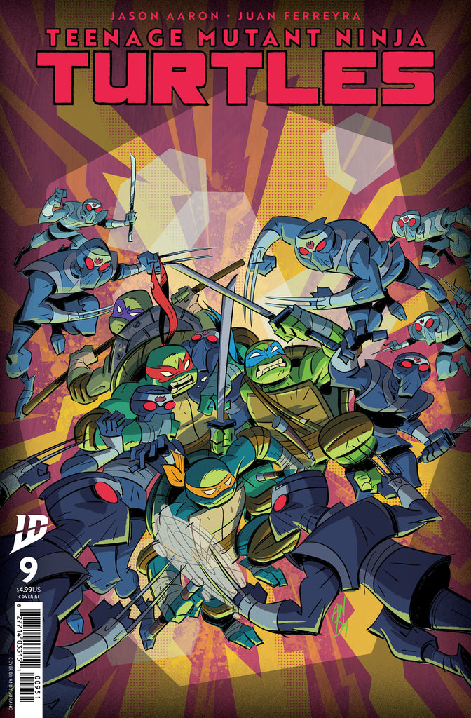 Teenage Mutant Ninja Turtles #9 | Variant Ri 1:25 Ratio (Suriano)