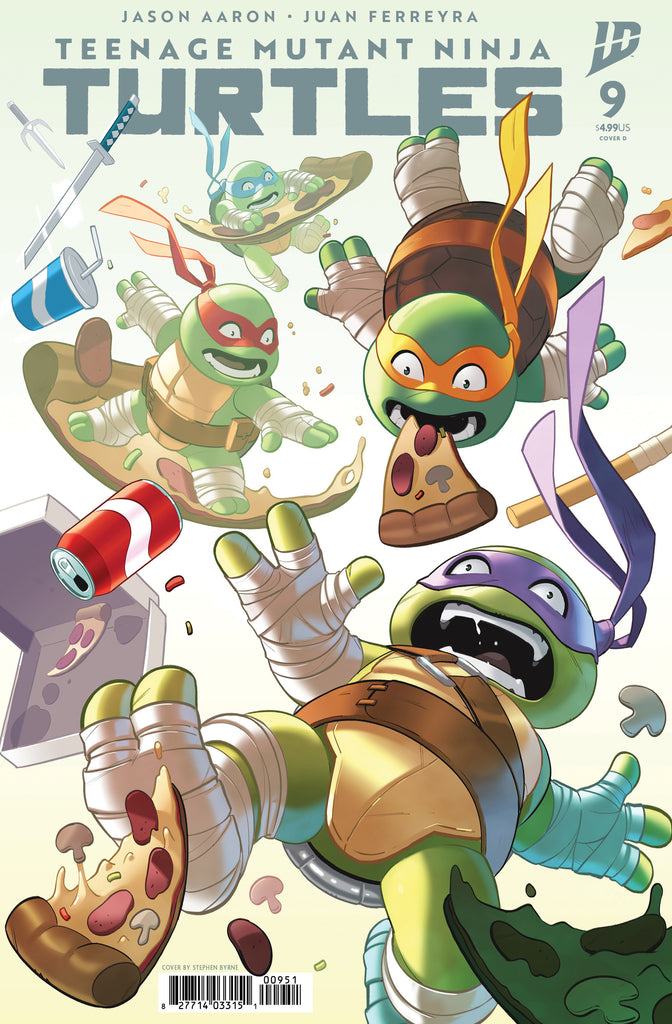Teenage Mutant Ninja Turtles #9 | Variant D (Byrne)