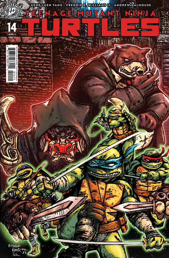 Teenage Mutant Ninja Turtles #14 Variant B (Eastman & Bishop)