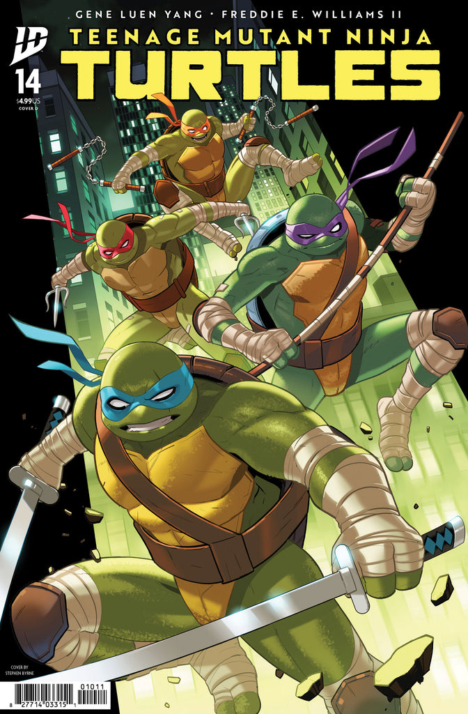 Teenage Mutant Ninja Turtles #14 Variant D (Byrne)