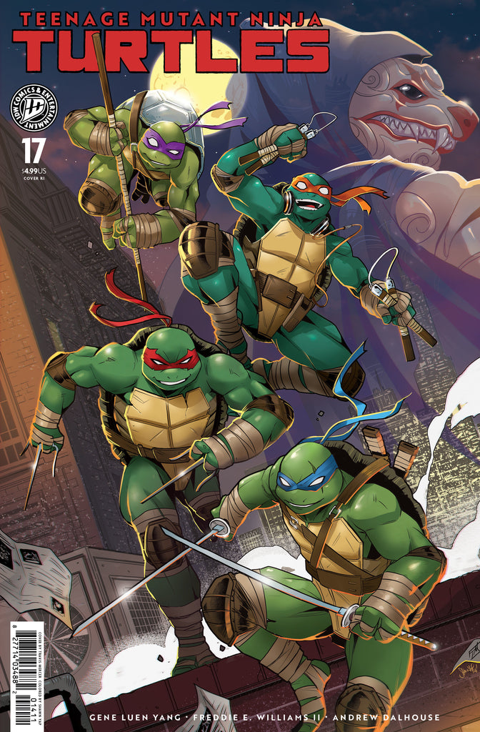 Teenage Mutant Ninja Turtles #17 1:25 Ratio Variant