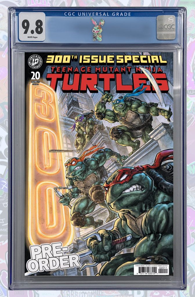 Teenage Mutant Ninja Turtles #20 | Williams Cover A | CGC 9.8 | PREORDER
