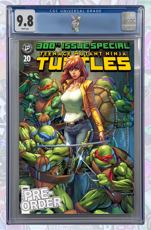 Teenage Mutant Ninja Turtles #20 | J.Scott Campbell Cover D | CGC 9.8 | PREORDER