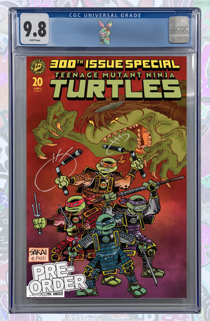 Teenage Mutant Ninja Turtles #20 | Stan Sakai 1:50 Ratio | CGC 9.8 | PREORDER