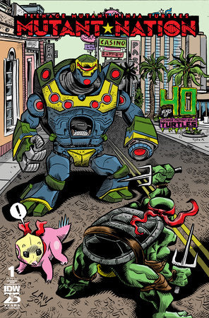 Teenage Mutant Ninja Turtles: Mutant Nation #1 | 40th Anniversary Variant