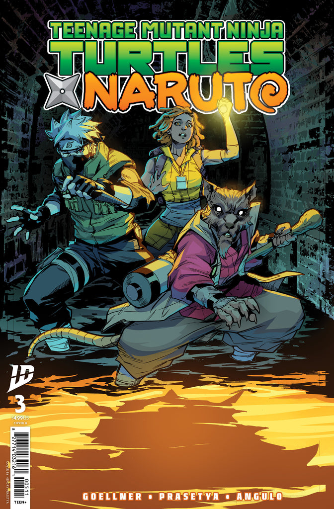 Teenage Mutant Ninja Turtles X Naruto #3 | Variant B (Prasetya)