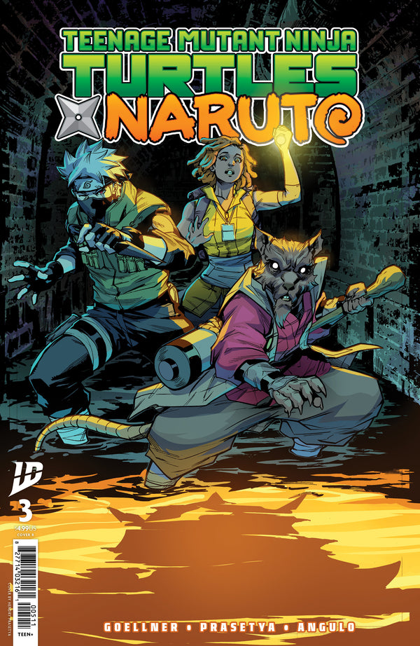 Teenage Mutant Ninja Turtles X Naruto #3 | Variant B (Prasetya) | PREORDER