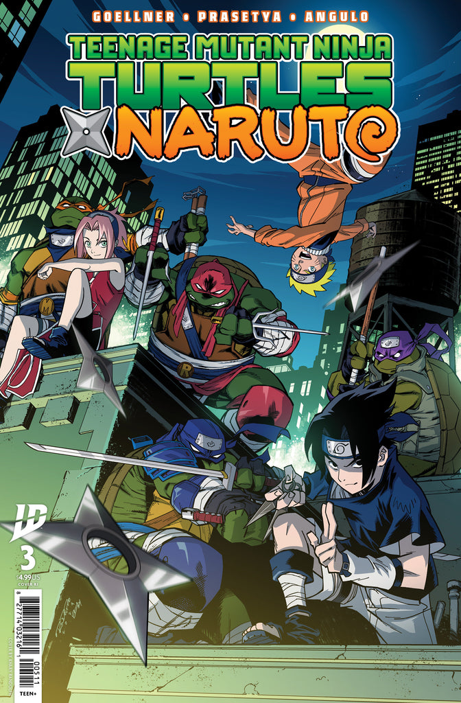 Teenage Mutant Ninja Turtles X Naruto #3 Variant Ri 1:50 Ratio (Randolph)