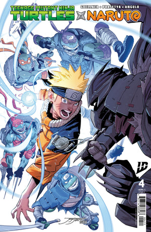 Teenage Mutant Ninja Turtles X Naruto #4 | Cover A (JiméNez)