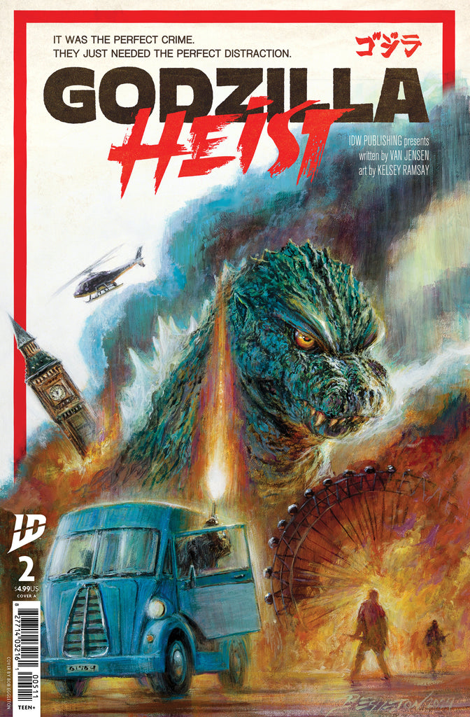 Godzilla: Heist #2 | Cover A (Eggleton)
