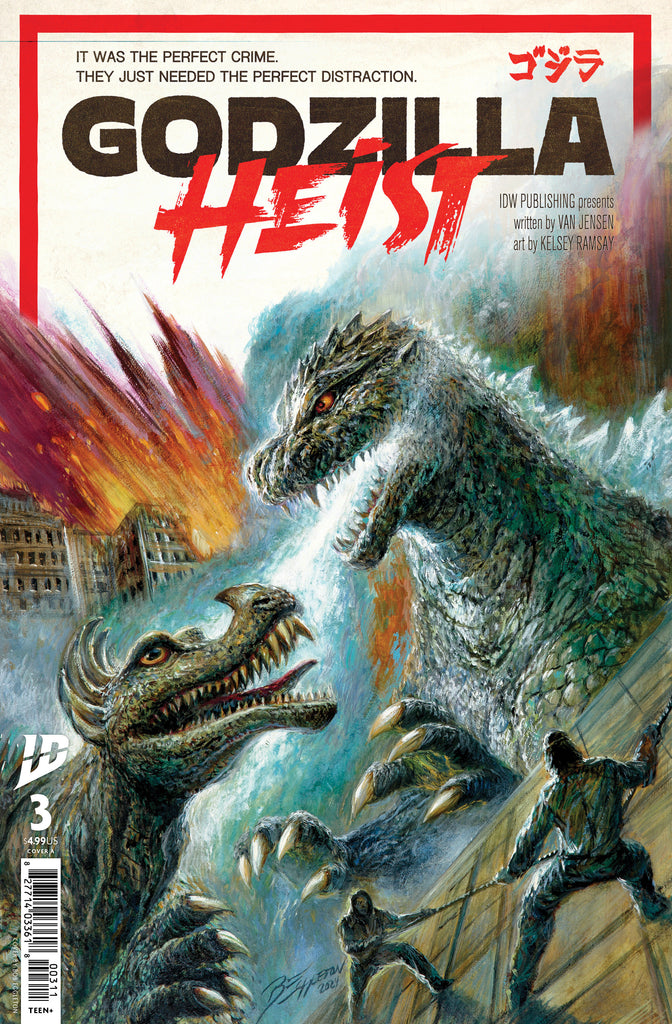 Godzilla: Heist #3 | Cover A (Eggleton)