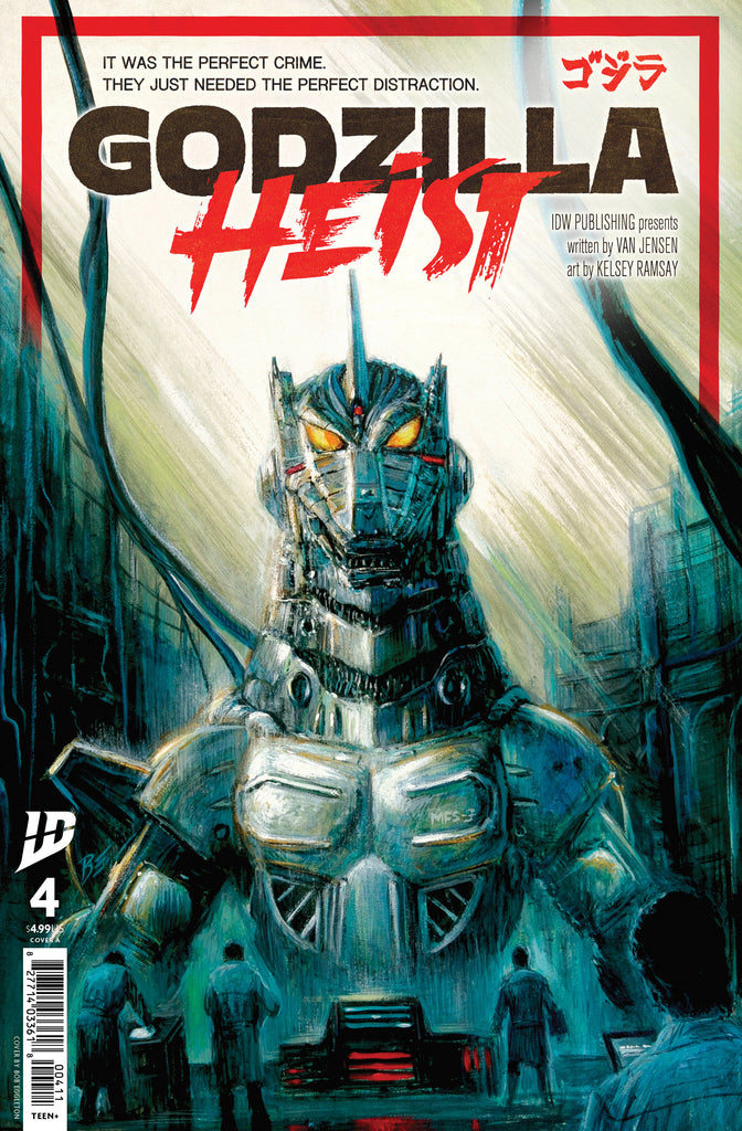 Godzilla: Heist #4 | Cover A (Eggleton)