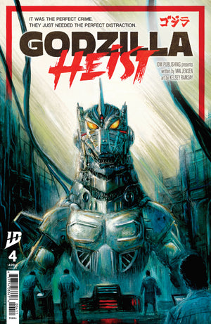 Godzilla: Heist #4 | Cover A (Eggleton)
