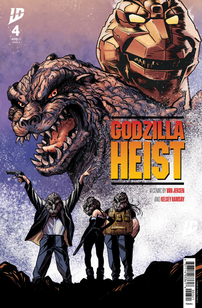 Godzilla: Heist #4 | Variant B (Tunica Movie Poster Variant)