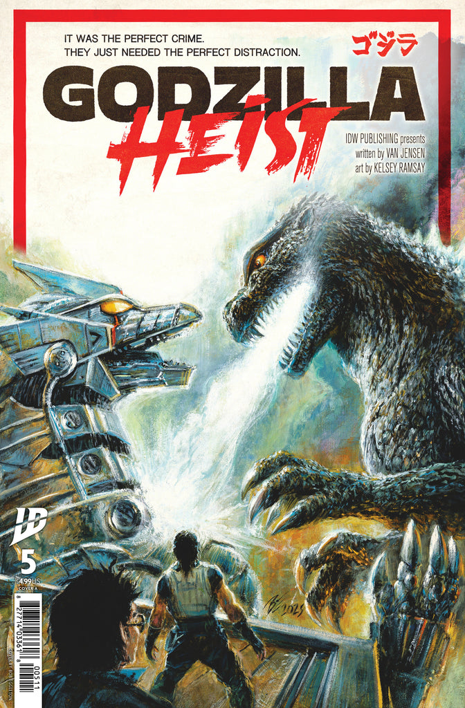 Godzilla: Heist #5 | Cover A (Eggleton)