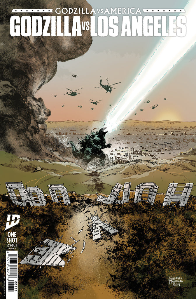 Godzilla vs America Los Angeles #1 | Cover A Hardman