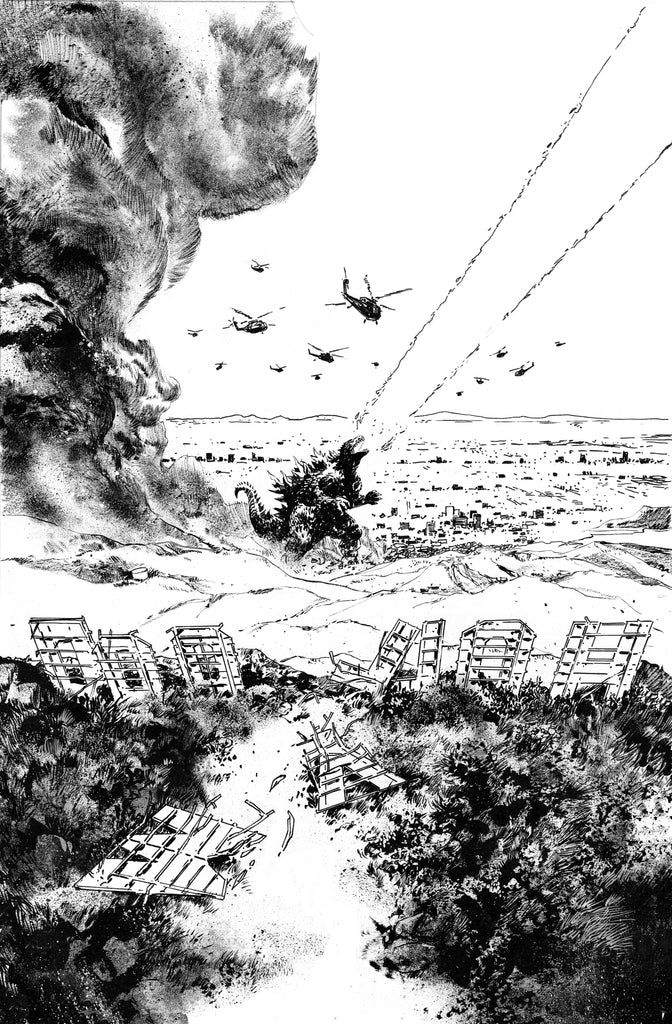Godzilla vs America Los Angeles # | 1:25 Ratio Variant