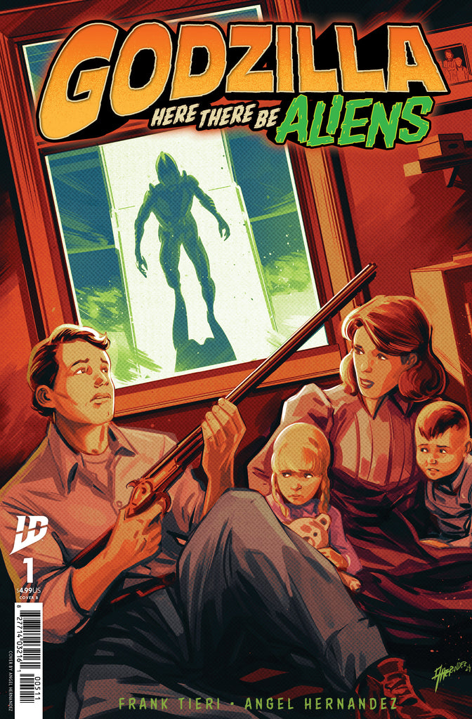 Godzilla: Here There Be Aliens #1 | Variant B (Hernandez)