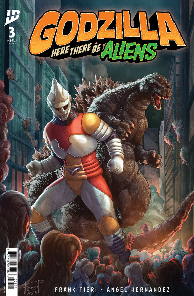 Godzilla: Here There Be Aliens #3 | Cover A (Pe) | PREORDER