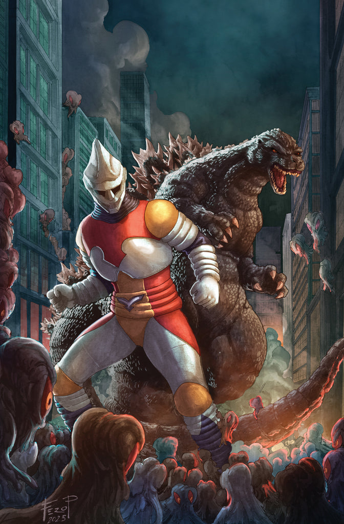 Godzilla: Here There Be Aliens #3 | Variant Ri (25) (Pe Full Art) | PREORDER