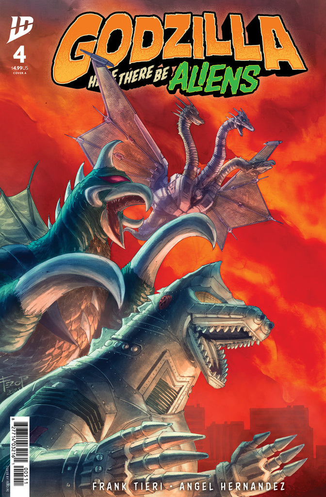 Godzilla: Here There Be Aliens #4 Cover A (Pe)