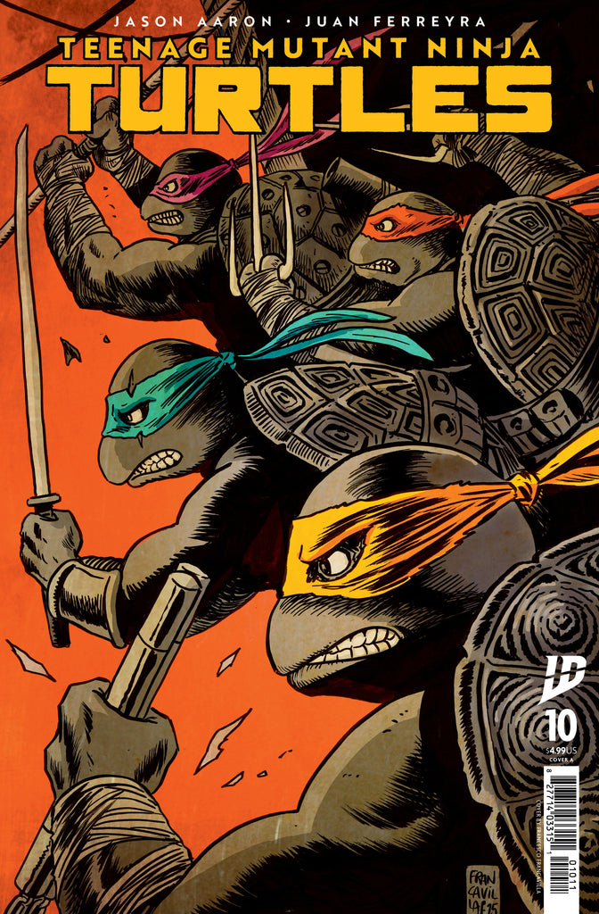 Teenage Mutant Ninja Turtles #10 | Variant D (Francavilla)