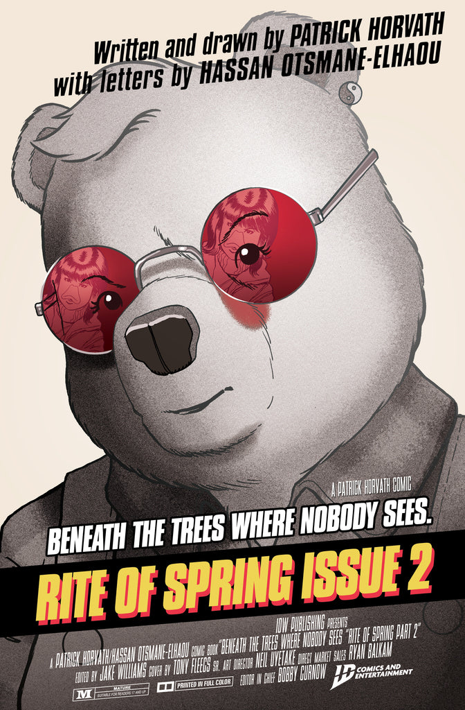 Beneath The Trees Where Nobody Sees: Rite Of Spring #2 Variant B (Fleecs Movie Homage Cover) | PREORDER